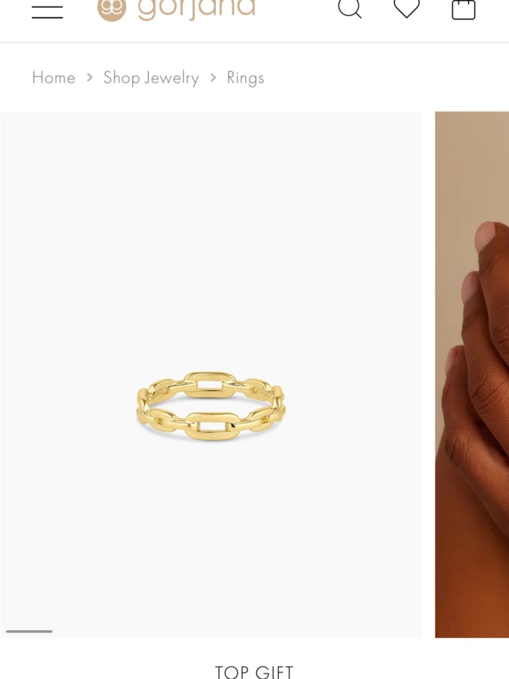 Gorjana Parker ring - Picture 5 of 8